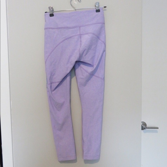 Outdoor Voices Leggings Lavender Purple Pastel Blue 7/8 NWT Color Block Active - Picture 5 of 8